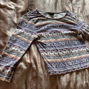Long Sleeved Cropped Top